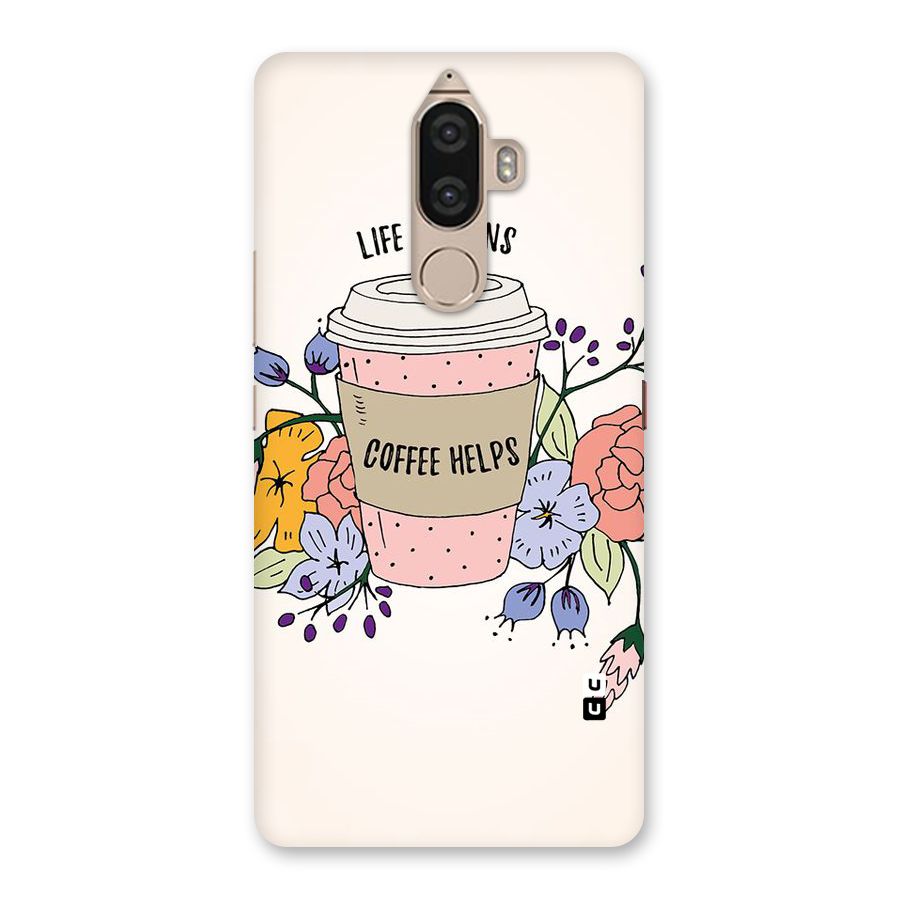 Life Happens Back Case for Lenovo K8 Note