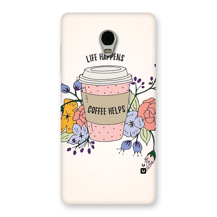 Life Happens Back Case for Lenovo Vibe P1