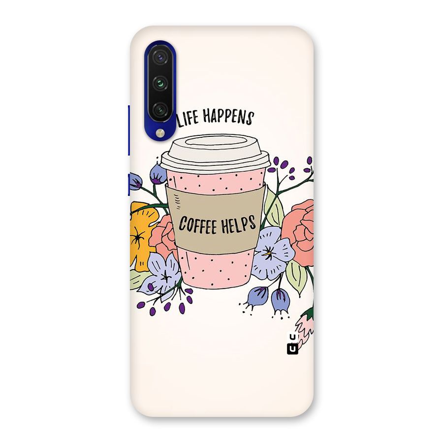 Life Happens Back Case for Mi A3