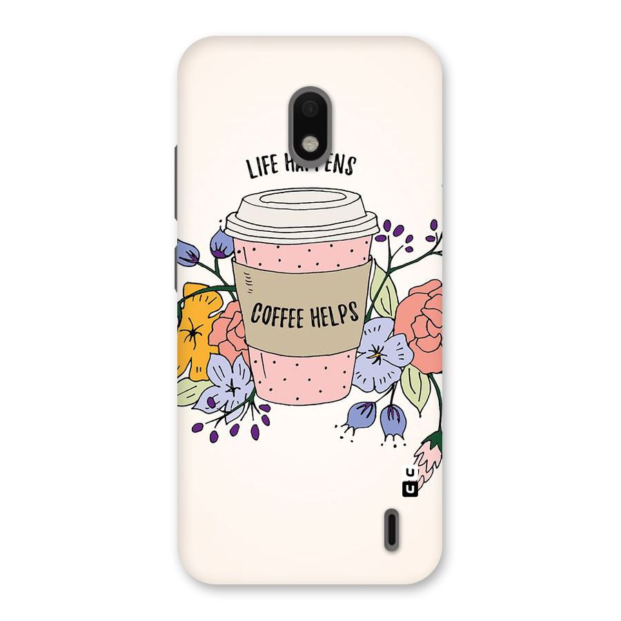 Life Happens Back Case for Nokia 2.2