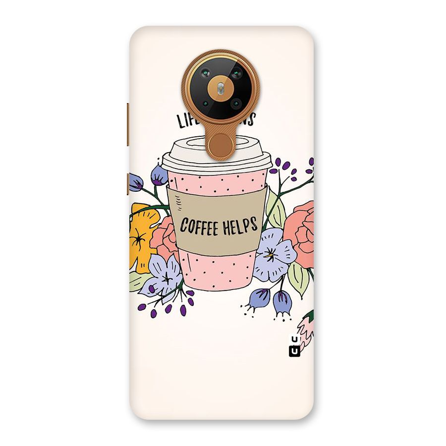 Life Happens Back Case for Nokia 5.3