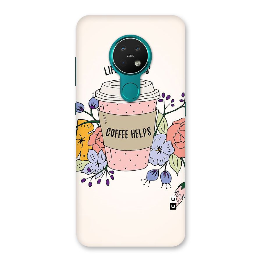 Life Happens Back Case for Nokia 7.2