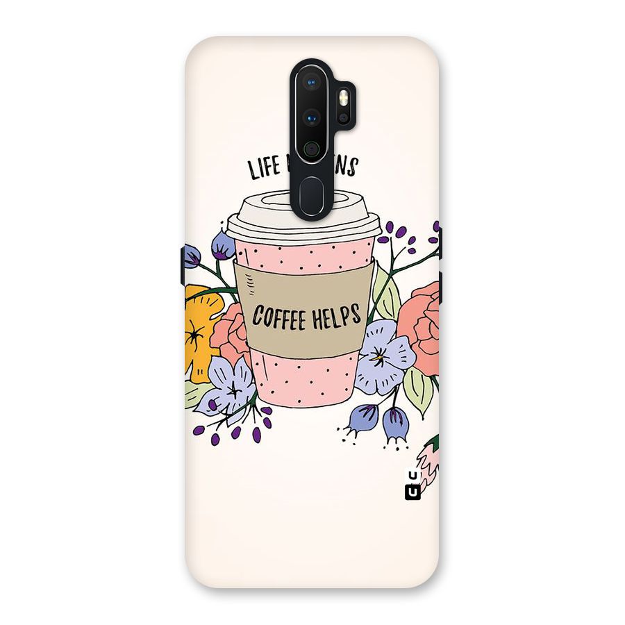 Life Happens Back Case for Oppo A5 (2020)