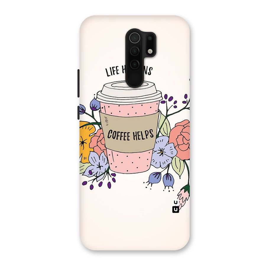 Life Happens Back Case for Poco M2