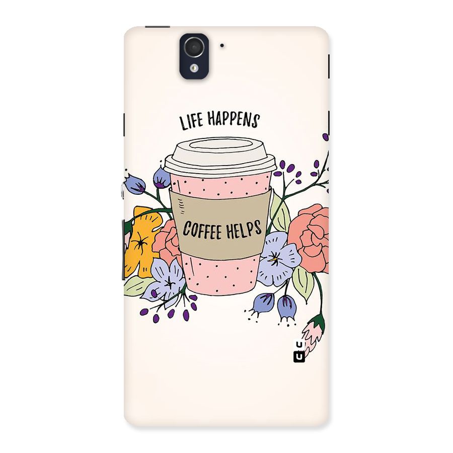 Life Happens Back Case for Sony Xperia Z
