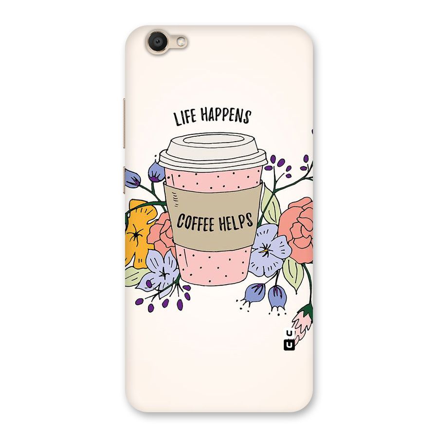 Life Happens Back Case for Vivo V5
