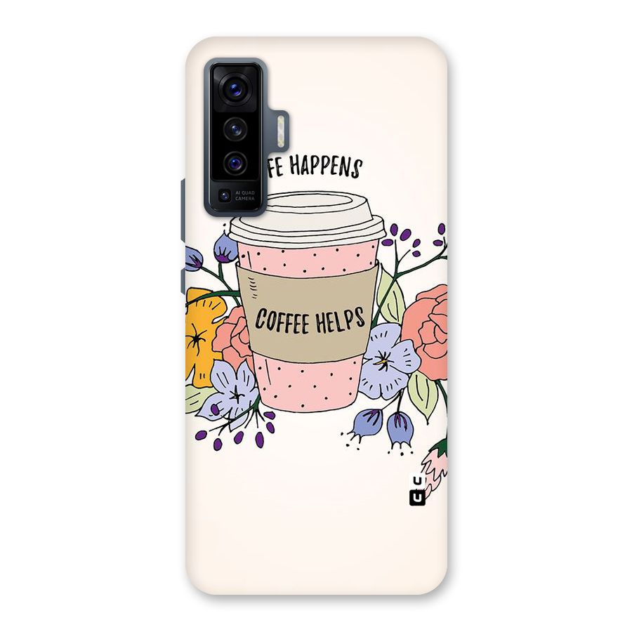 Life Happens Back Case for Vivo X50