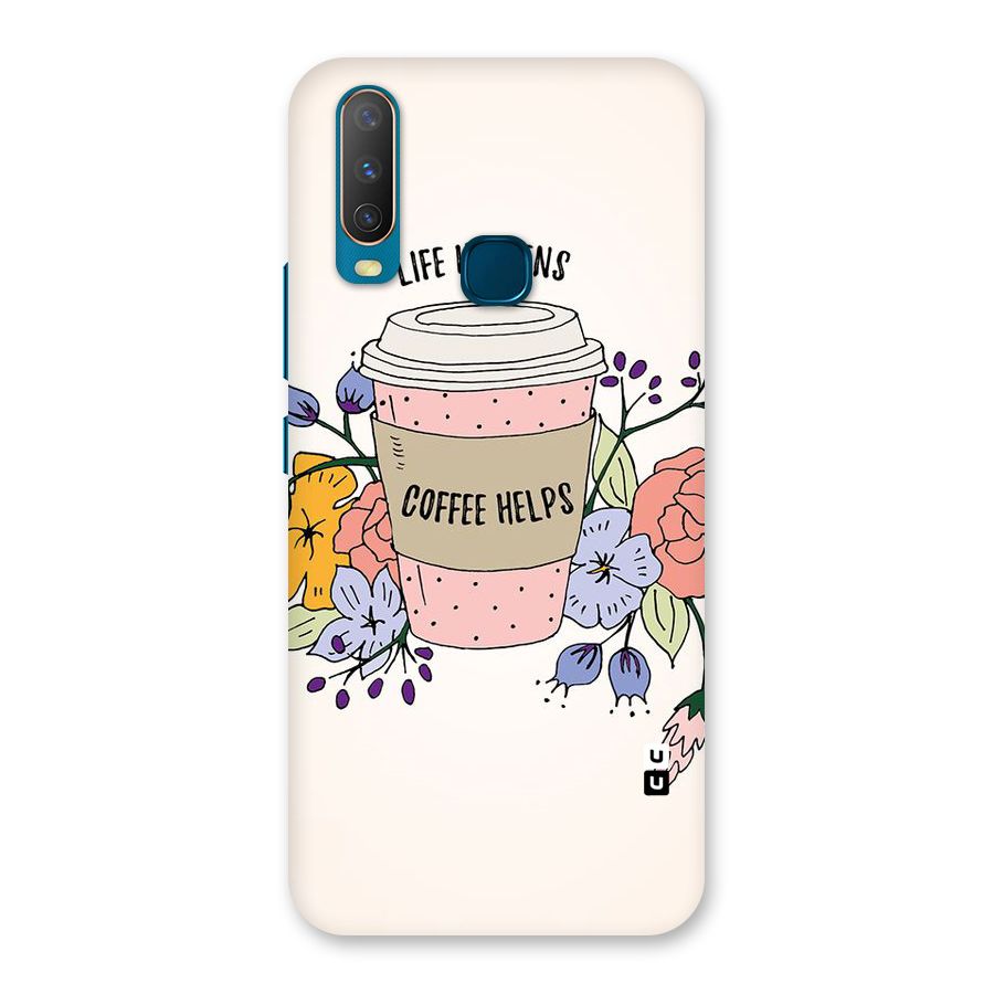 Life Happens Back Case for Vivo Y11