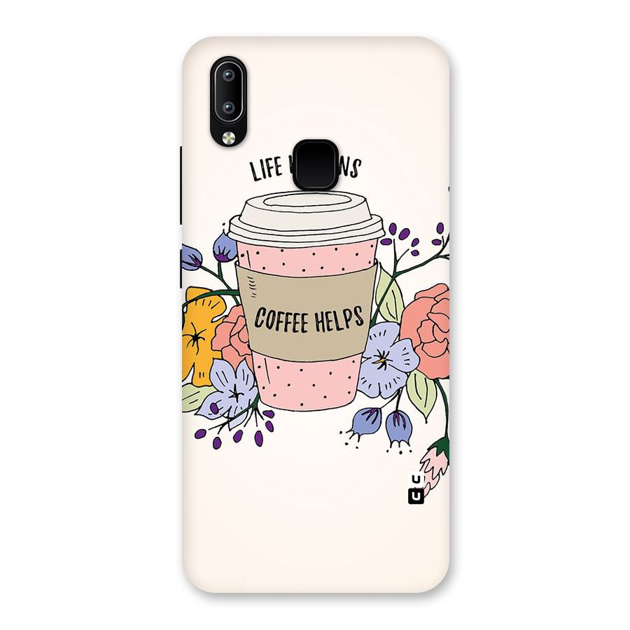 Life Happens Back Case for Vivo Y93