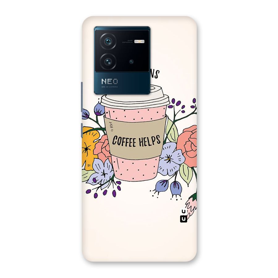 Life Happens Back Case for Vivo iQOO Neo 6 5G