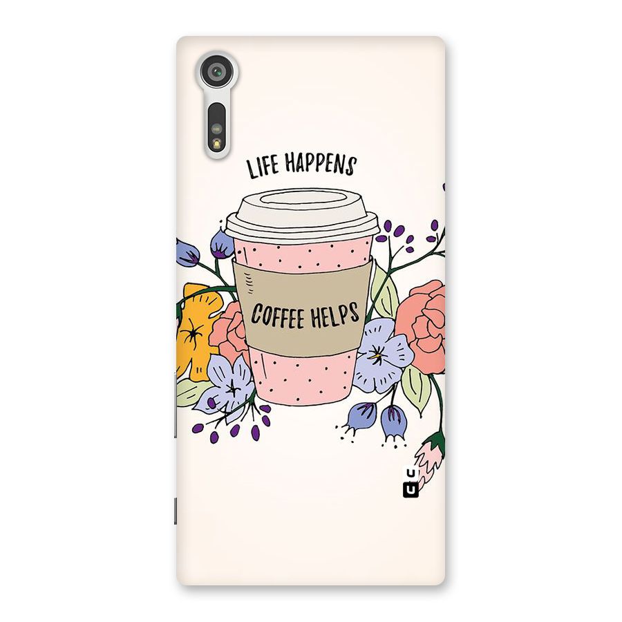 Life Happens Back Case for Xperia XZ