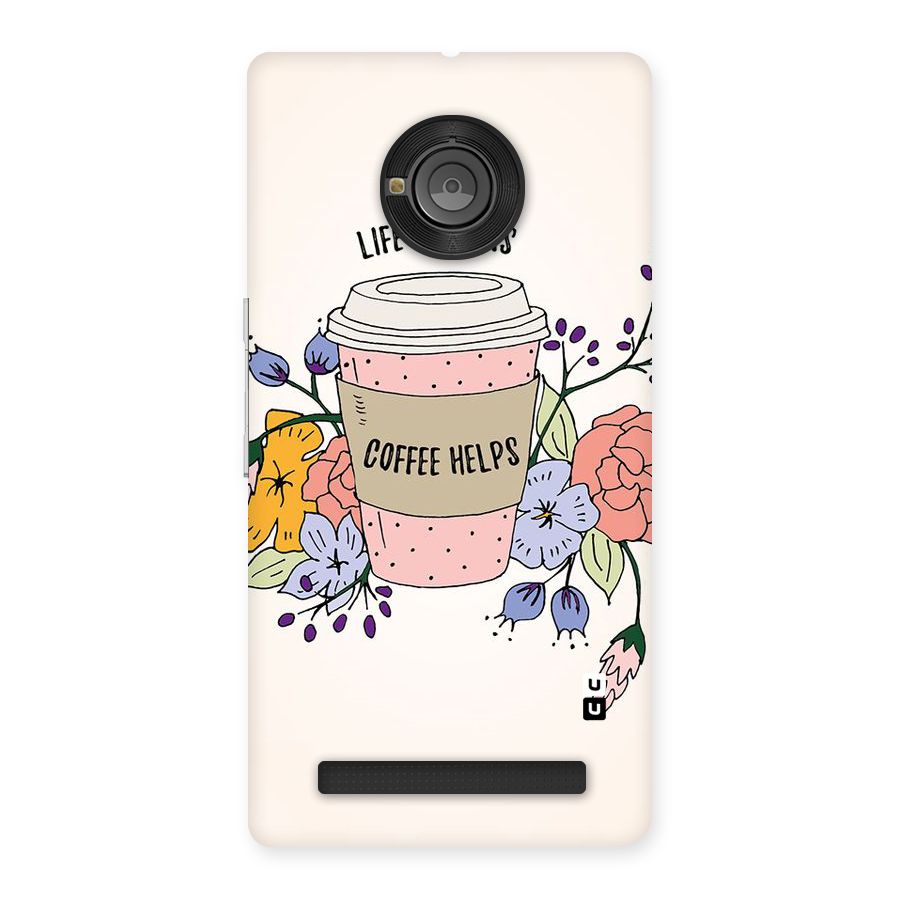 Life Happens Back Case for Yu Yunique