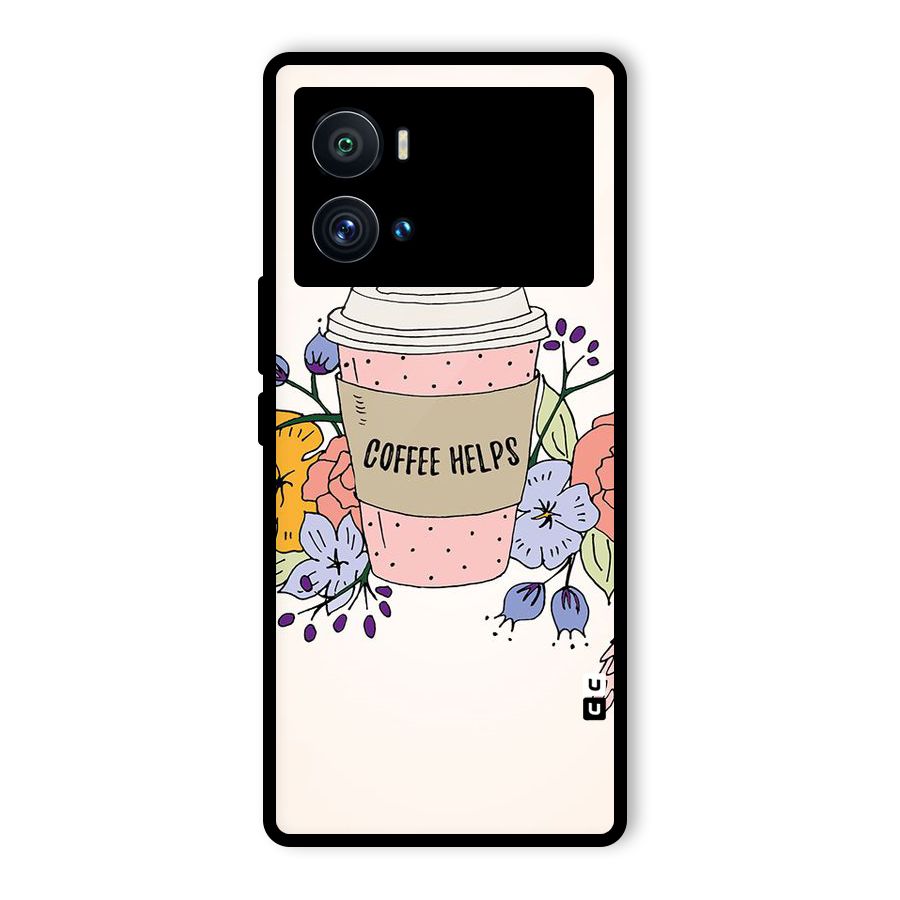 Life Happens Glass Back Case for Vivo iQOO 9 Pro