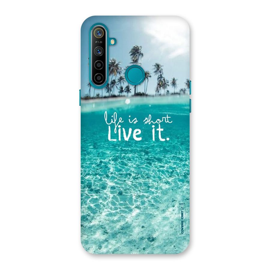 Life Is Short Back Case for Realme 5i