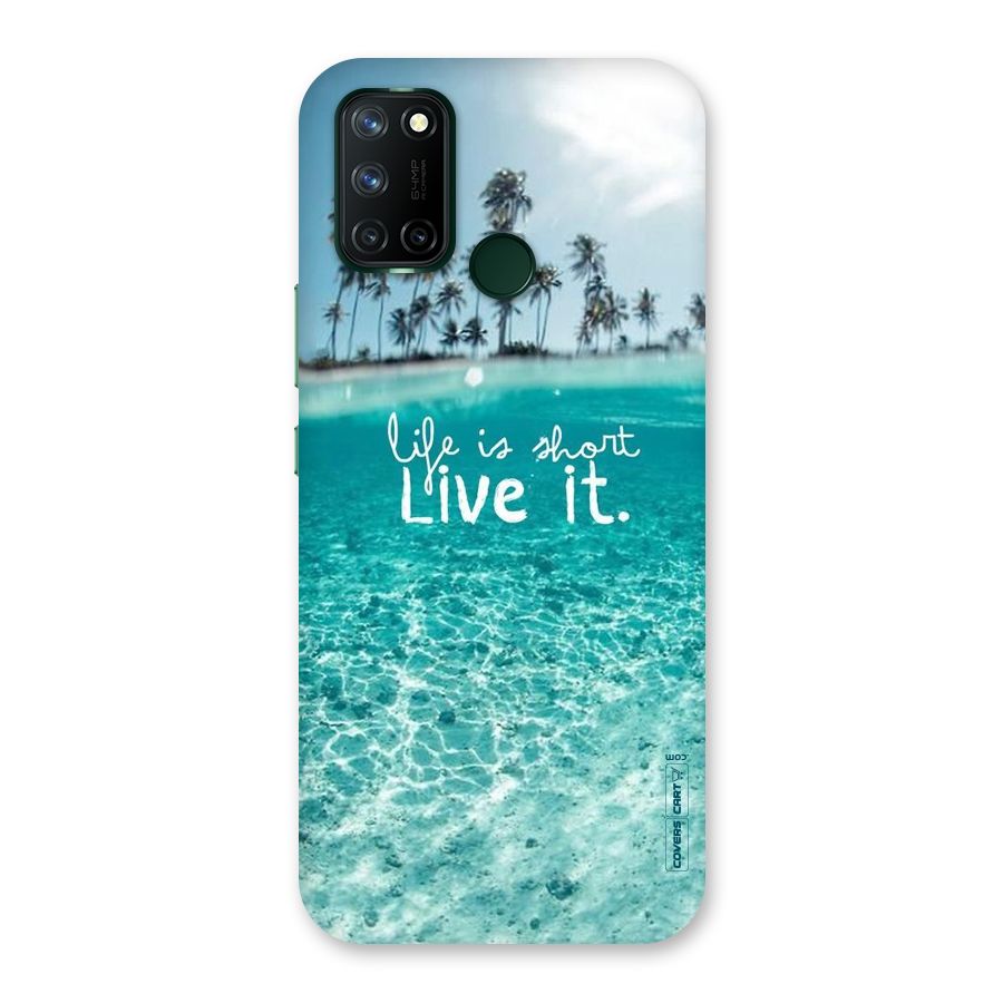 Life Is Short Back Case for Realme 7i