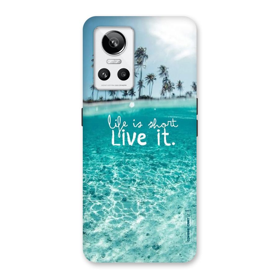 Life Is Short Back Case for Realme GT Neo 3