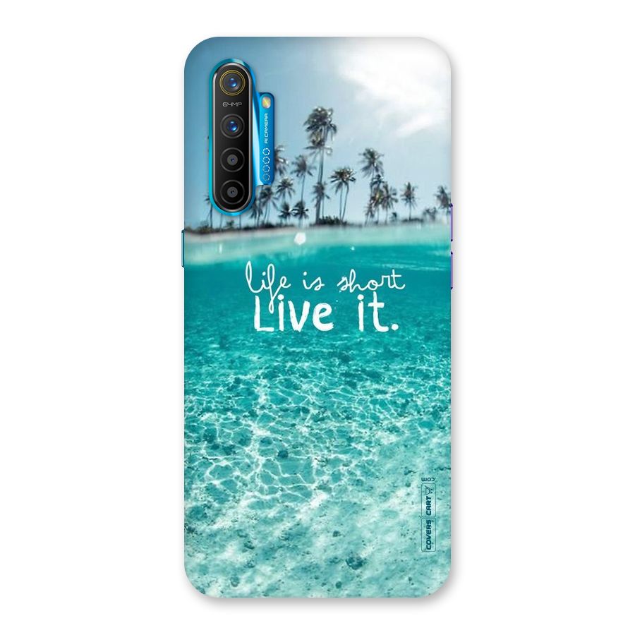 Life Is Short Back Case for Realme XT