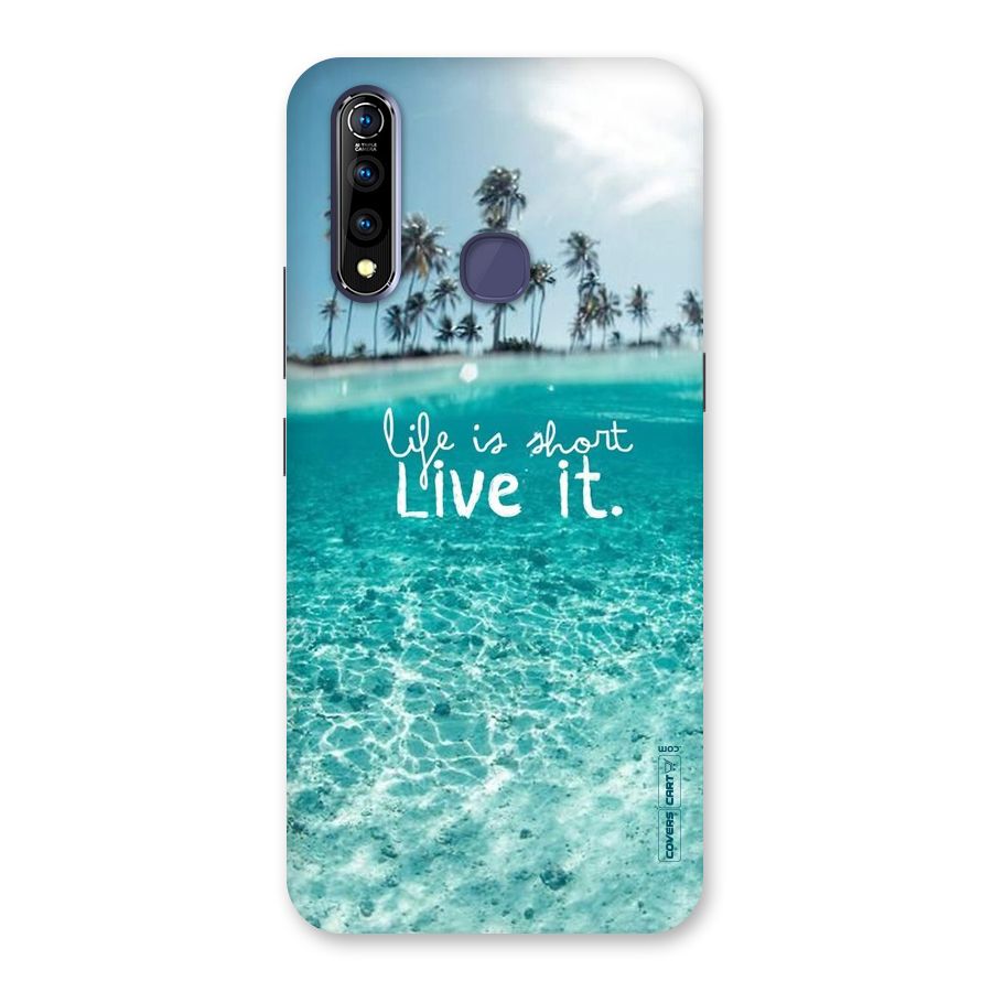 Life Is Short Back Case for Vivo Z1 Pro