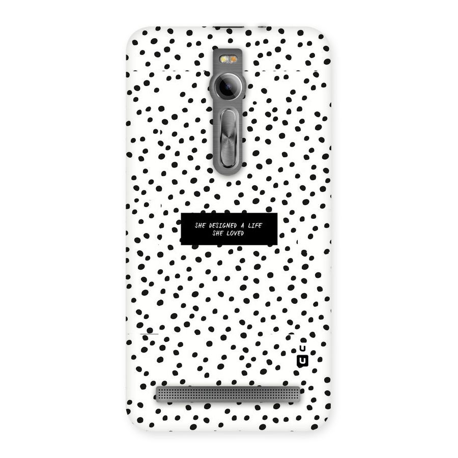 Life Loved Back Case for Asus Zenfone 2