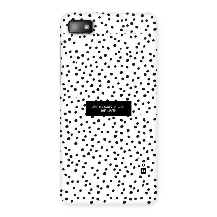 Life Loved Back Case for Blackberry Z10