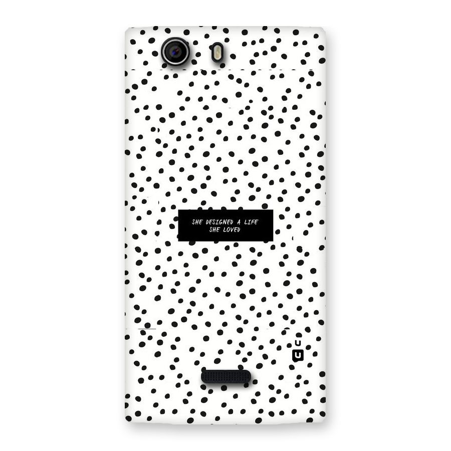 Life Loved Back Case for Canvas Nitro 2 E311