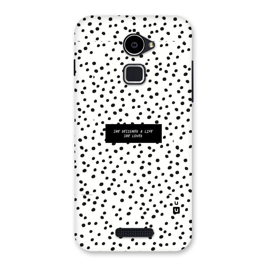 Life Loved Back Case for Coolpad Note 3 Lite