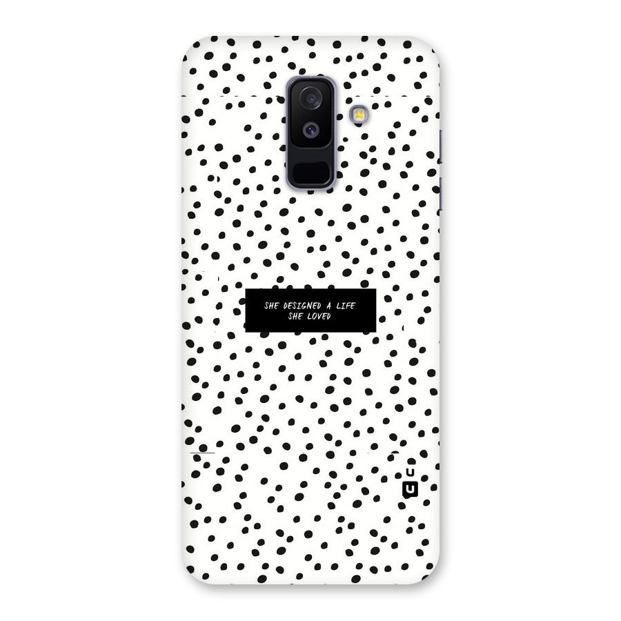 Life Loved Back Case for Galaxy A6 Plus