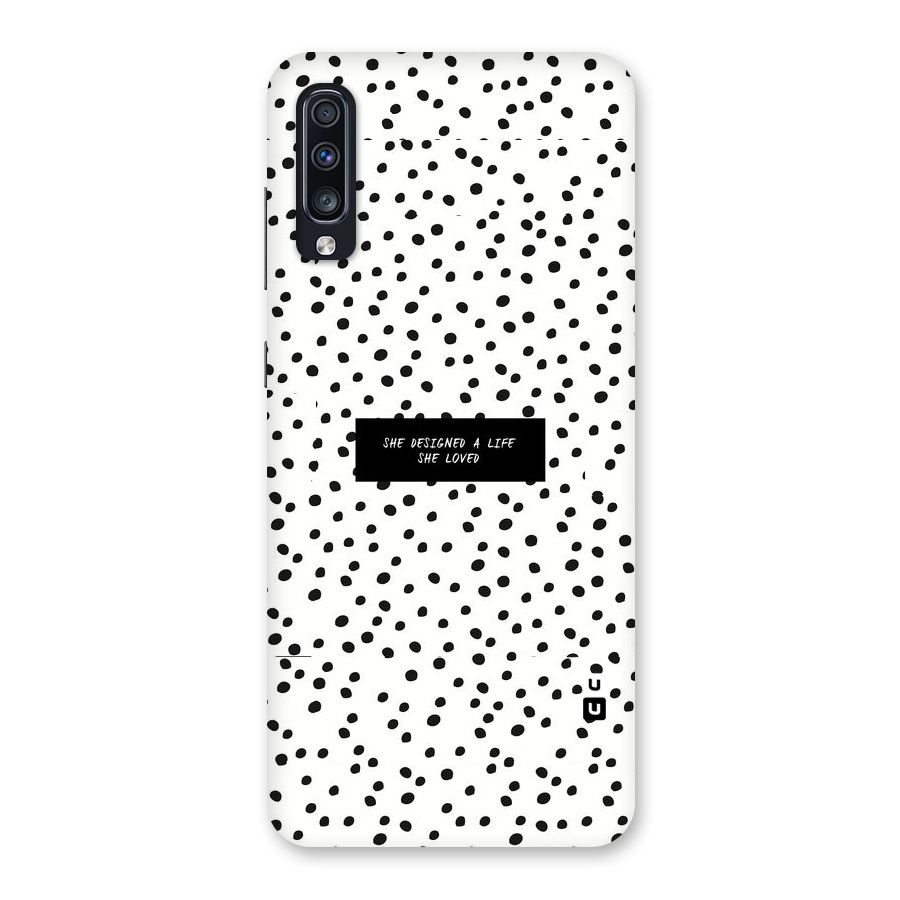 Life Loved Back Case for Galaxy A70