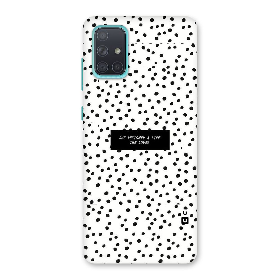 Life Loved Back Case for Galaxy A71
