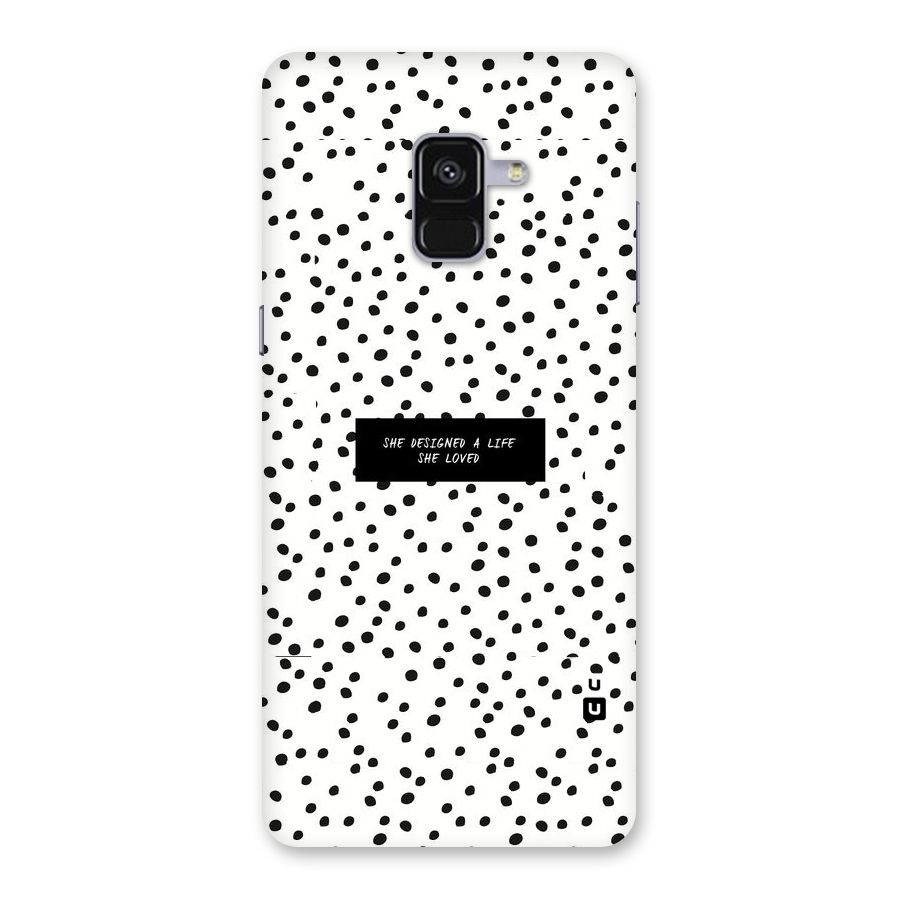Life Loved Back Case for Galaxy A8 Plus