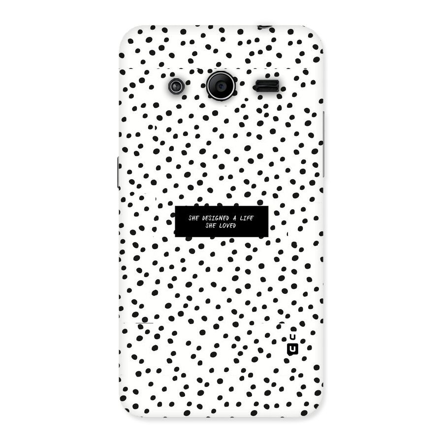Life Loved Back Case for Galaxy Core 2