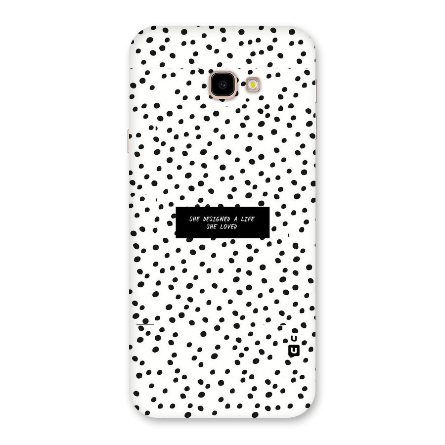 Life Loved Back Case for Galaxy J4 Plus
