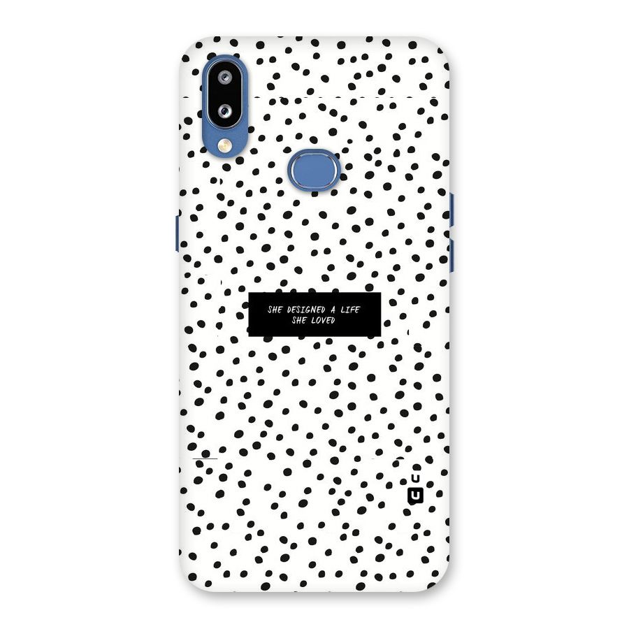 Life Loved Back Case for Galaxy M01s