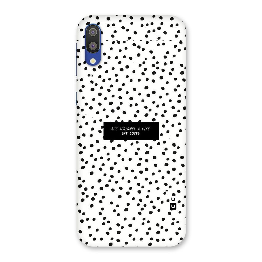 Life Loved Back Case for Galaxy M10