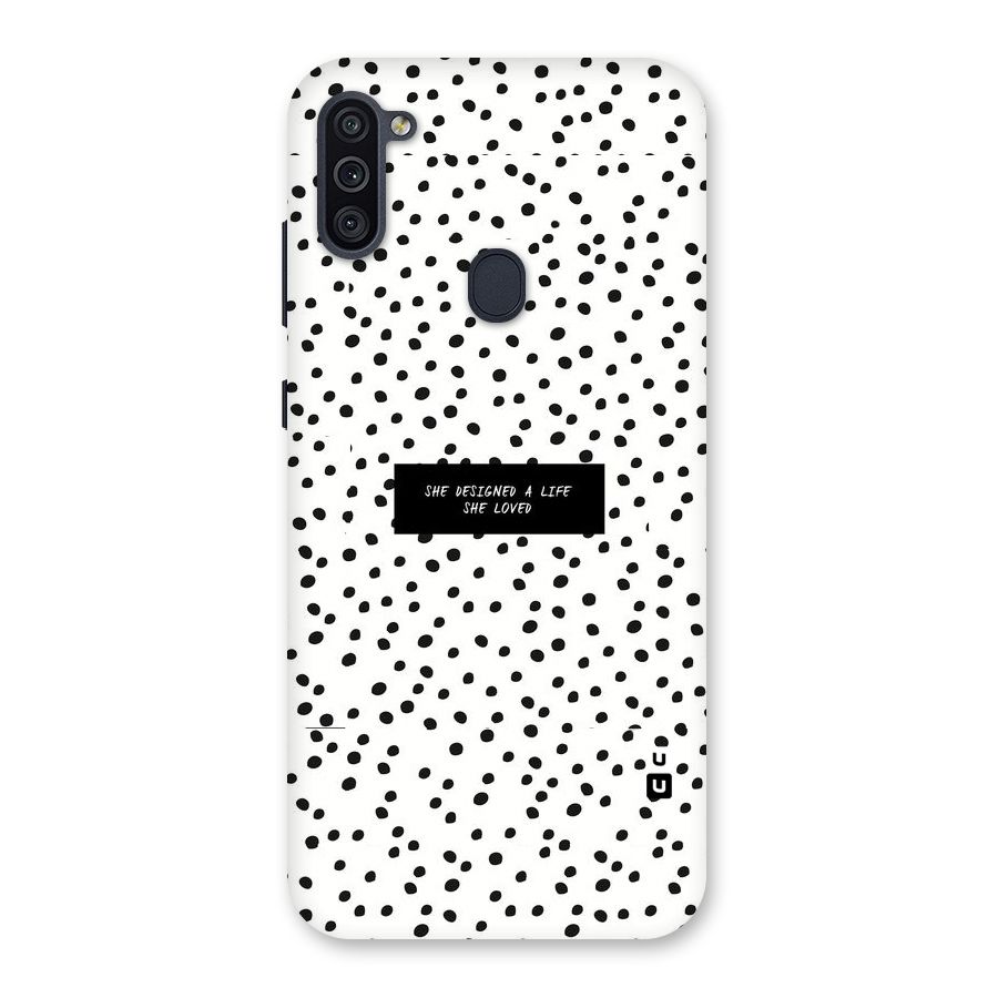Life Loved Back Case for Galaxy M11