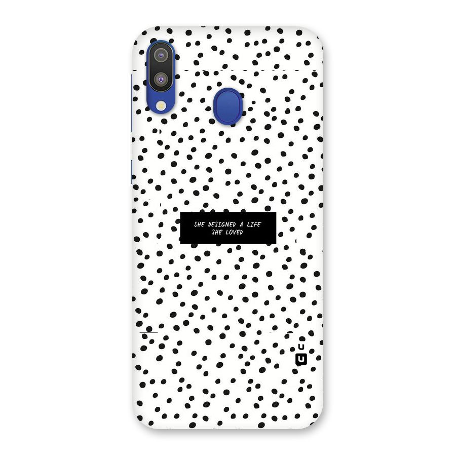 Life Loved Back Case for Galaxy M20