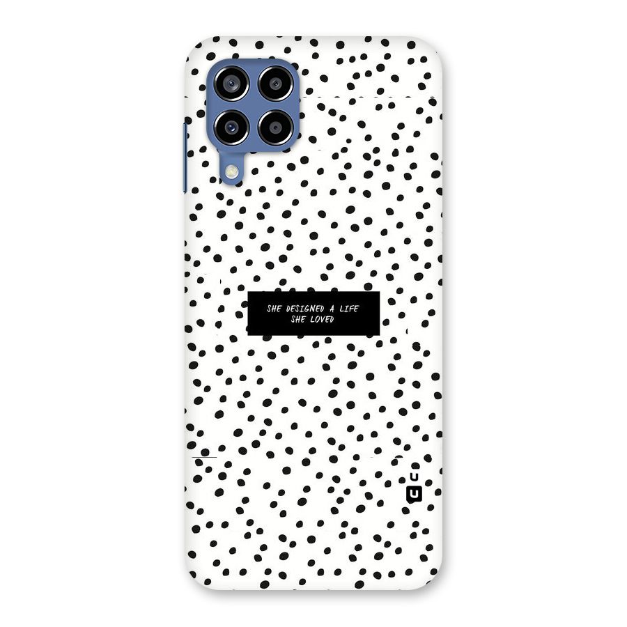 Life Loved Back Case for Galaxy M53 5G