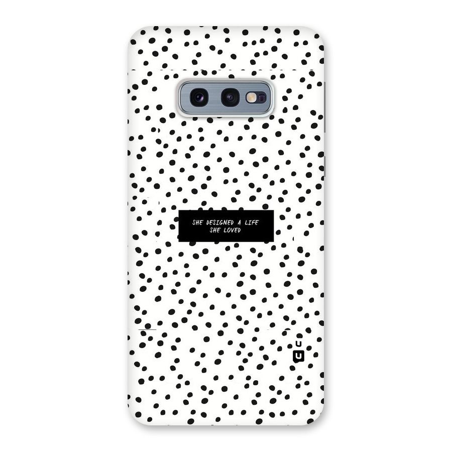 Life Loved Back Case for Galaxy S10e