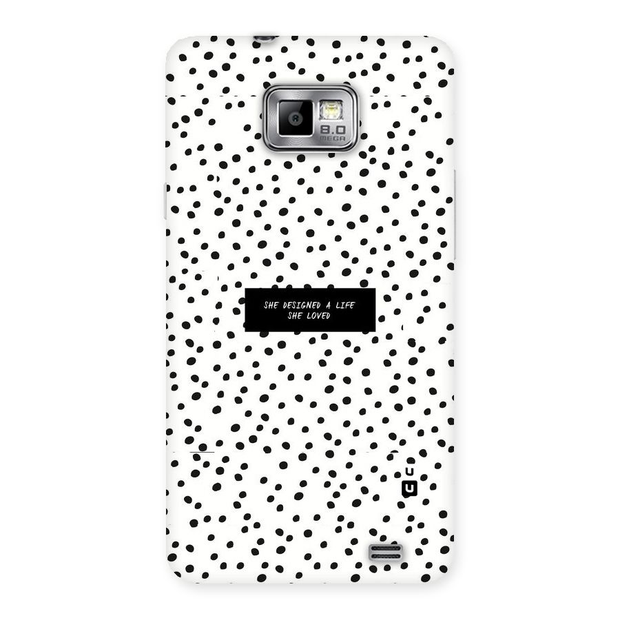 Life Loved Back Case for Galaxy S2