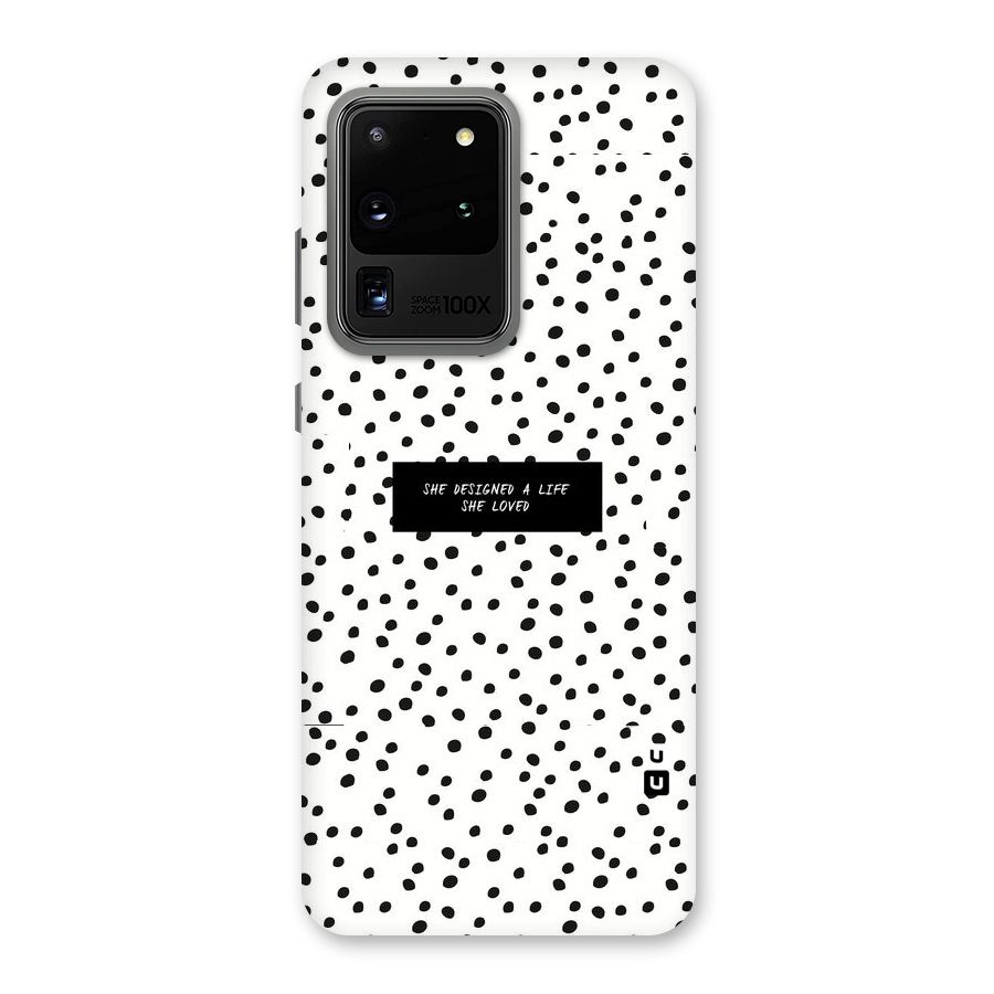 Life Loved Back Case for Galaxy S20 Ultra