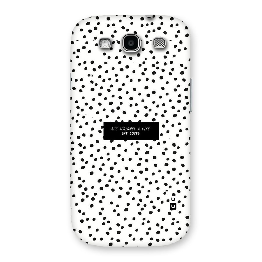 Life Loved Back Case for Galaxy S3