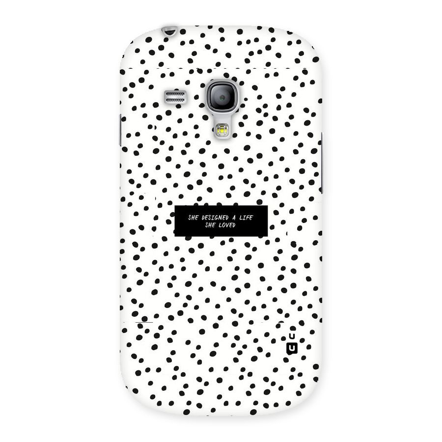 Life Loved Back Case for Galaxy S3 Mini