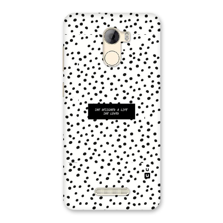Life Loved Back Case for Gionee A1 LIte