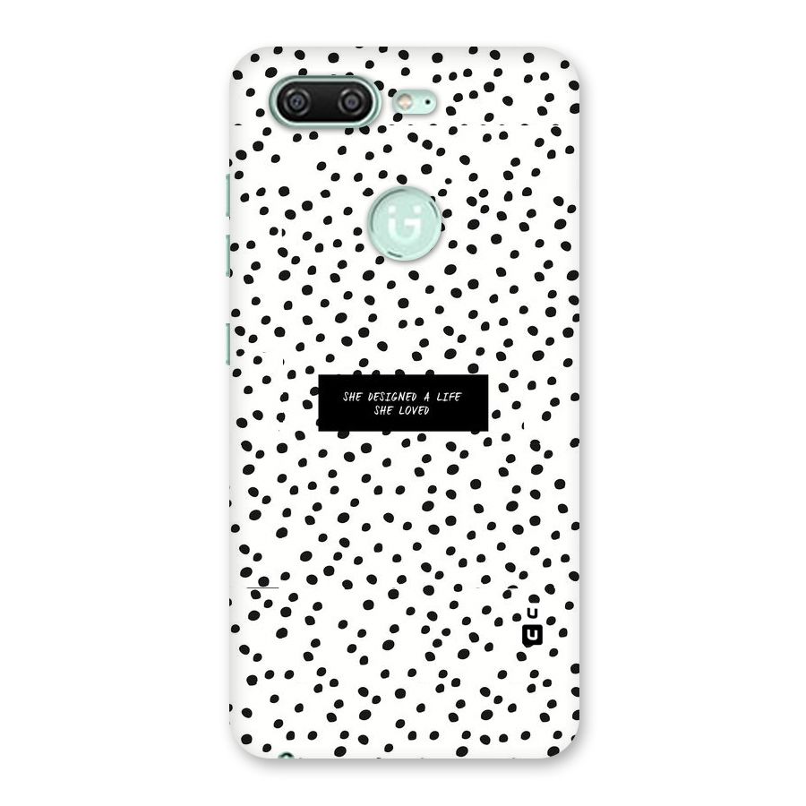 Life Loved Back Case for Gionee S10