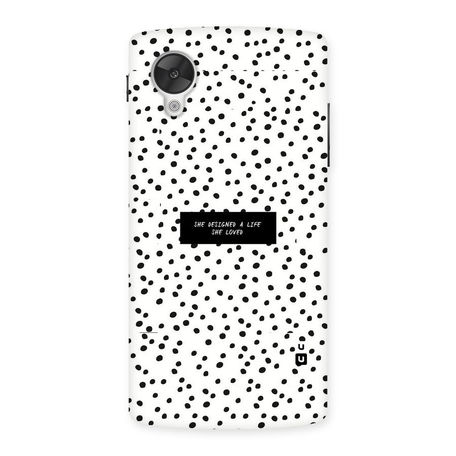 Life Loved Back Case for Google Nexsus 5