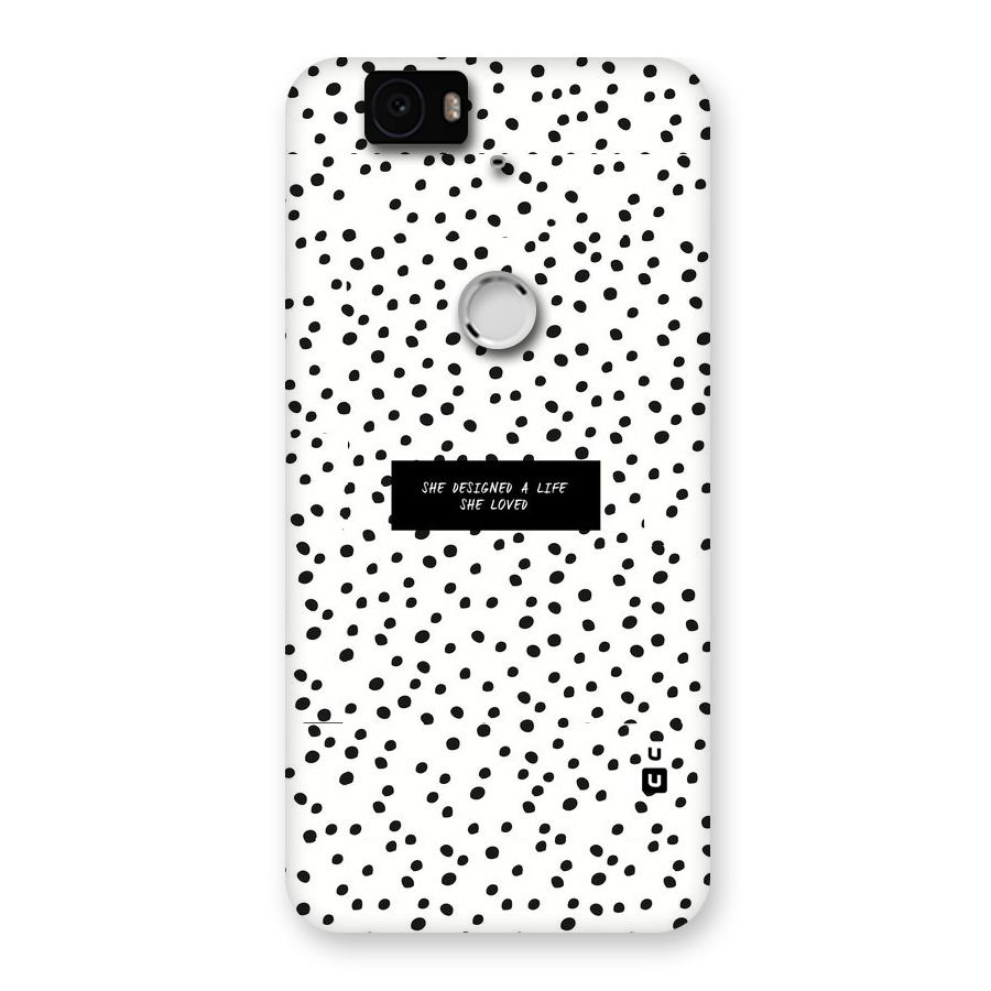 Life Loved Back Case for Google Nexus-6P