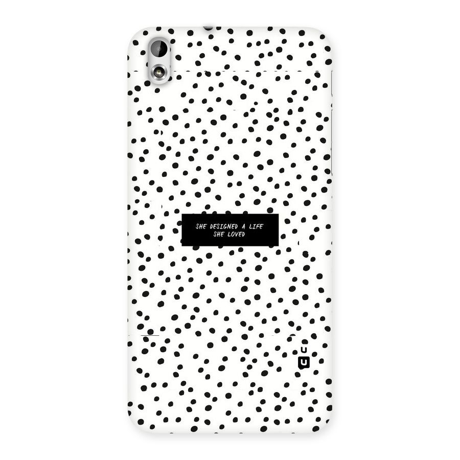 Life Loved Back Case for HTC Desire 816g