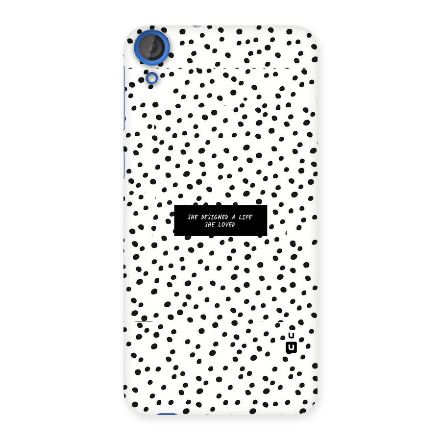 Life Loved Back Case for HTC Desire 820