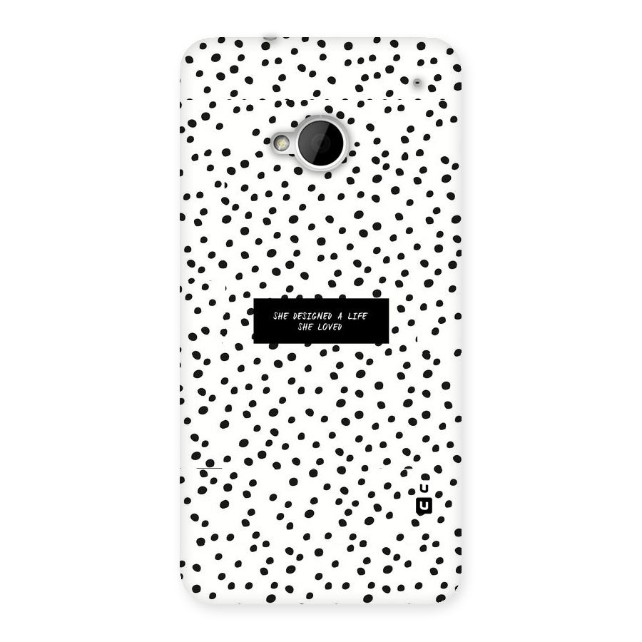 Life Loved Back Case for HTC One M7