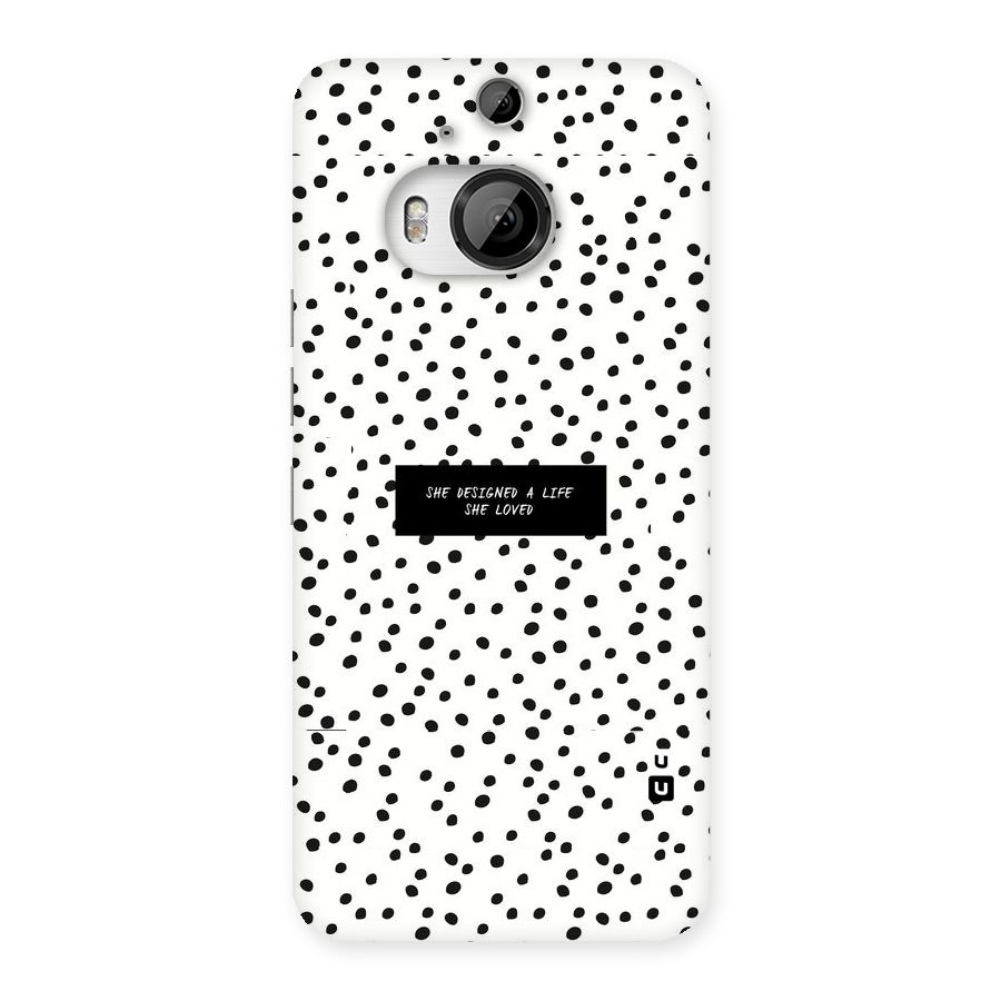 Life Loved Back Case for HTC One M9 Plus